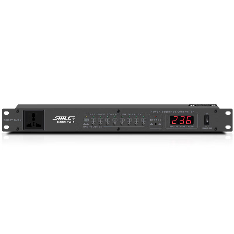 狮乐/SHILE YW-9 控制器 大功率8路电源时序控制器